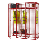 Wire Mesh Storage Compartments - Single Sided Unit - WML03Z