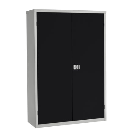Probe Large Volume Cupboard — Silver Grey Carcass / Black Doors
