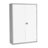 Probe Large Volume Cupboard — Silver Grey Carcass / White Doors