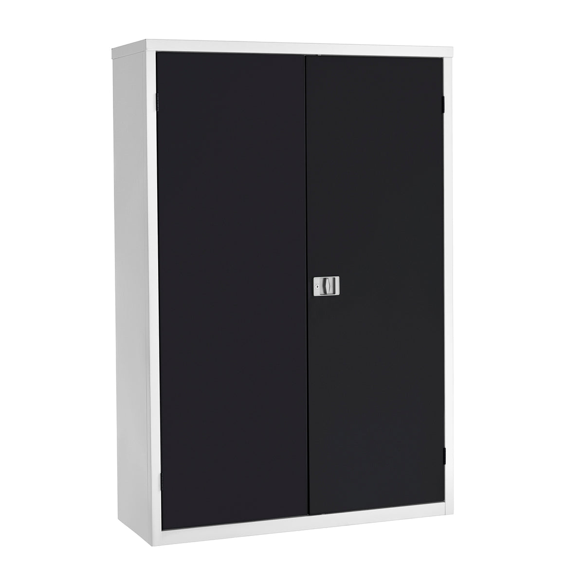 Probe Large Volume Cupboard — White Carcass / Black Doors