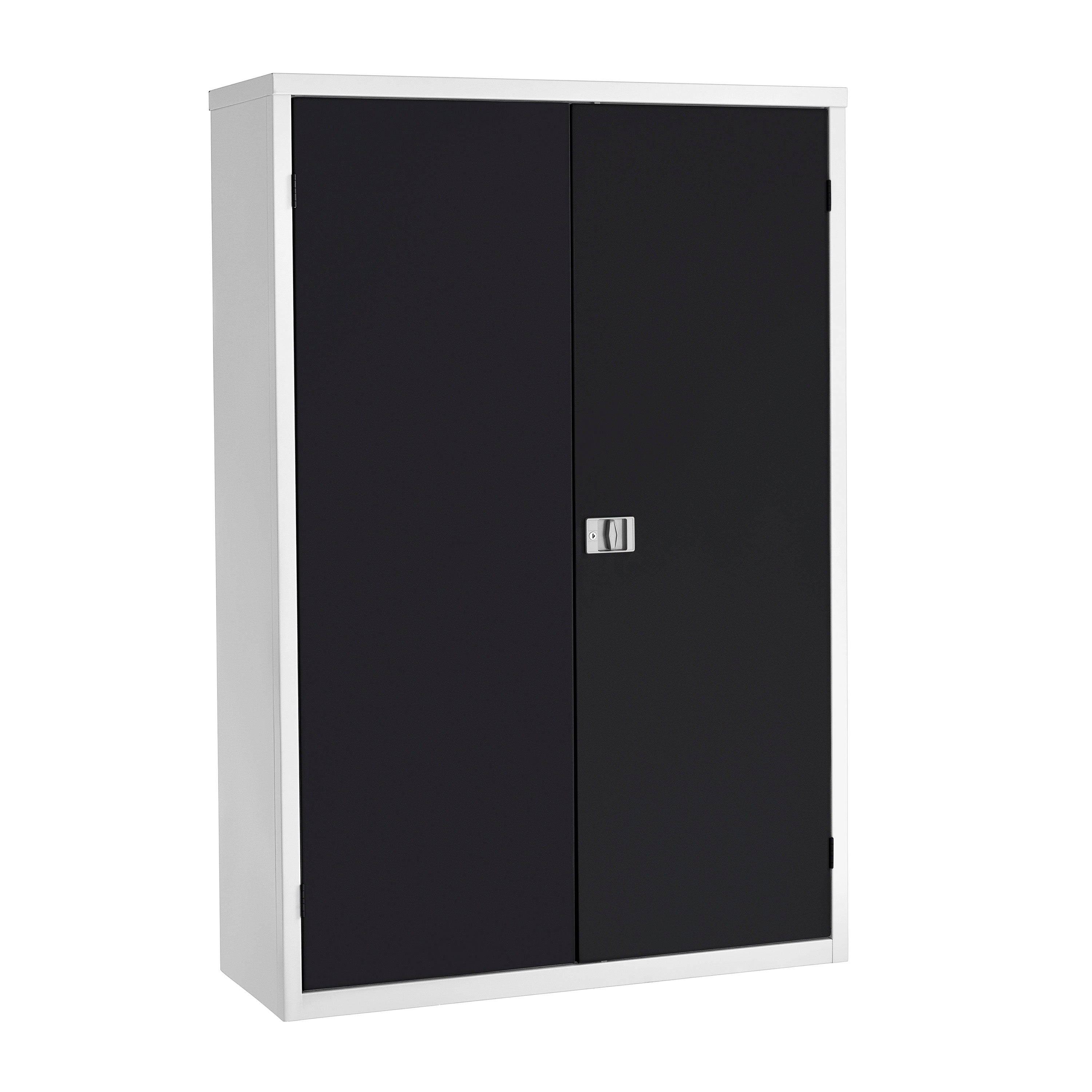 Probe Large Volume Cupboard — White Carcass / Black Doors