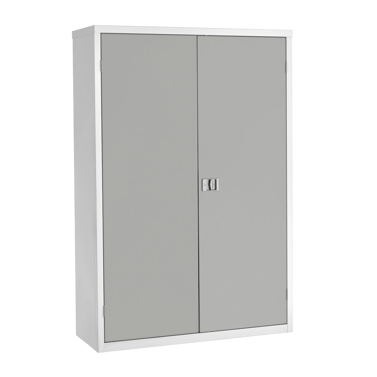 Probe Large Volume Cupboard — White Carcass / Silver Doors