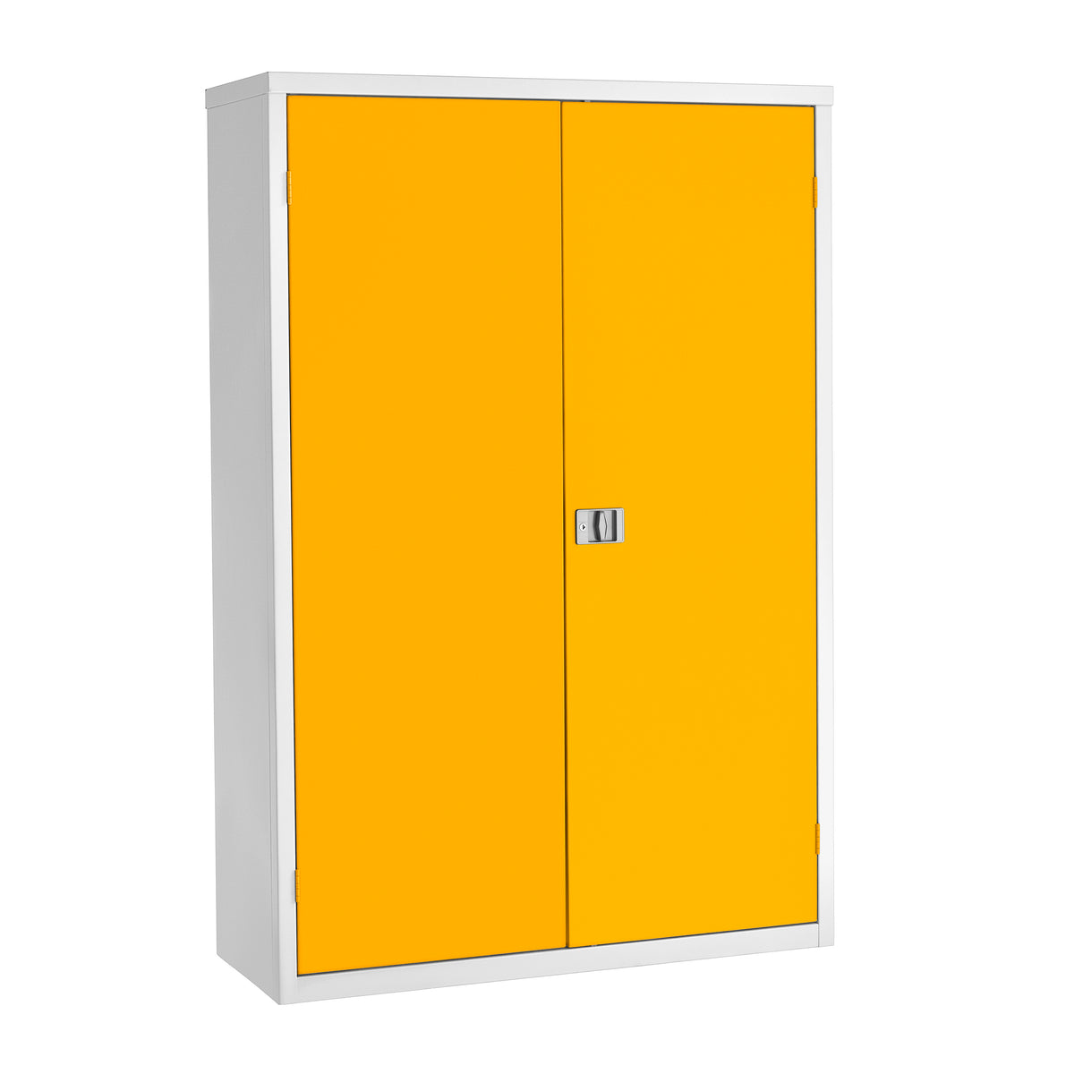 Probe Large Volume Cupboard — White Carcass / Yellow Doors