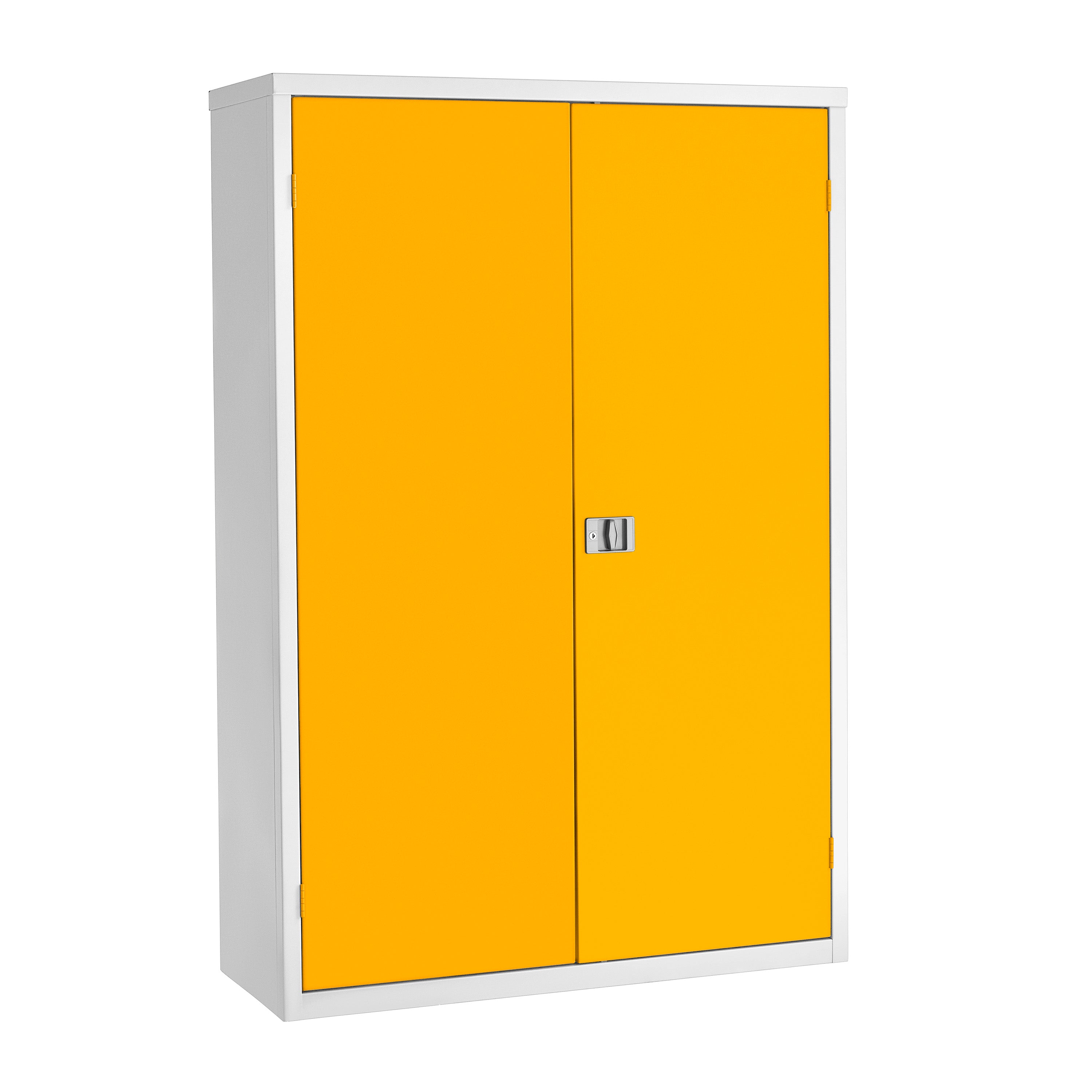 Probe Large Volume Cupboard — White Carcass / Yellow Doors