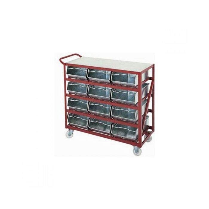 GPC Galvanised Bin Trolleys