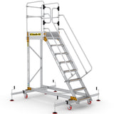 Climb-It Extra Large Platform Safety Steps with Adjustable Stabilisers - CAS808