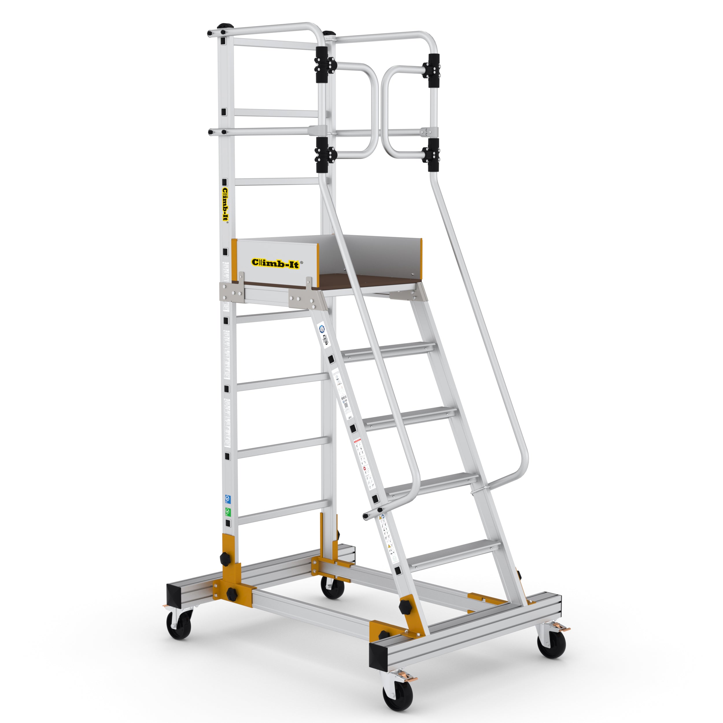 Climb-It Mobile Steps with Safety Gate - CAW506