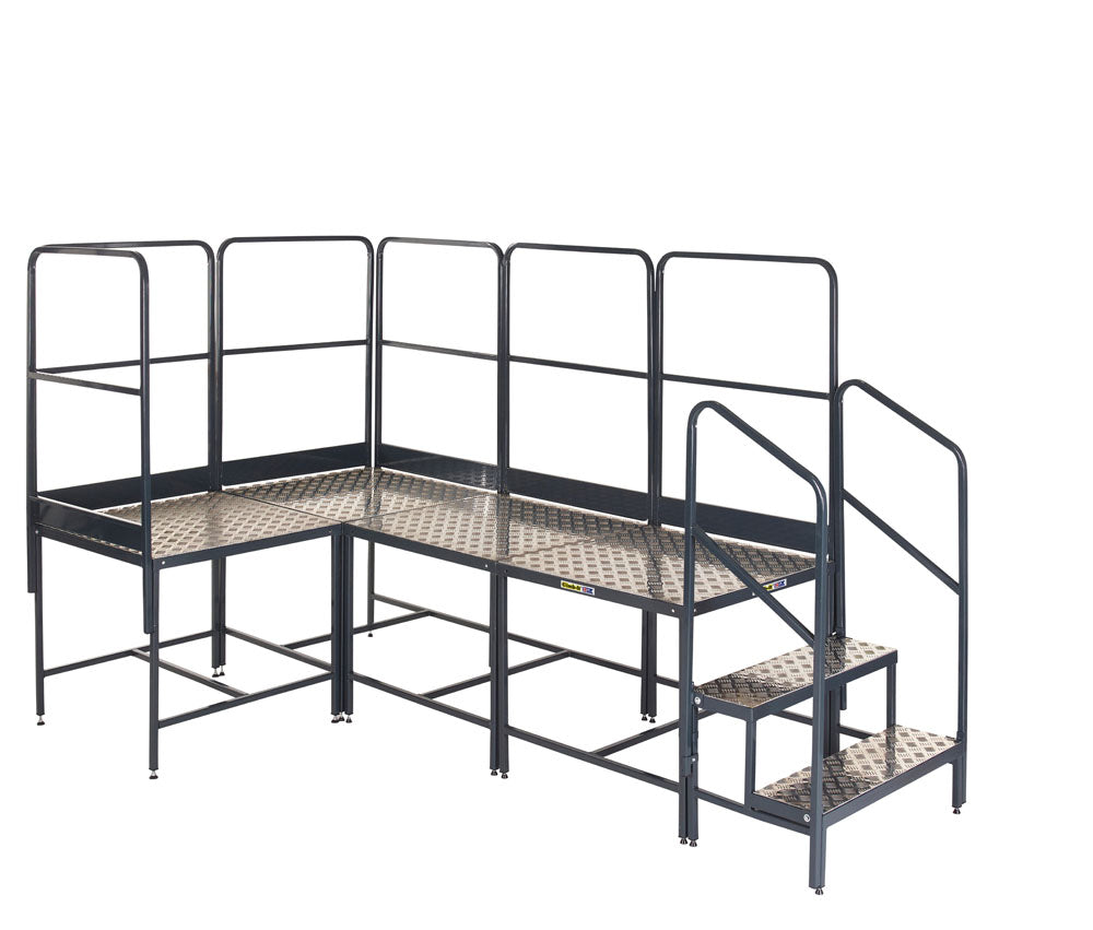 Climb-It UK Platform - Two Platforms Inline - BWP75X4CRG6