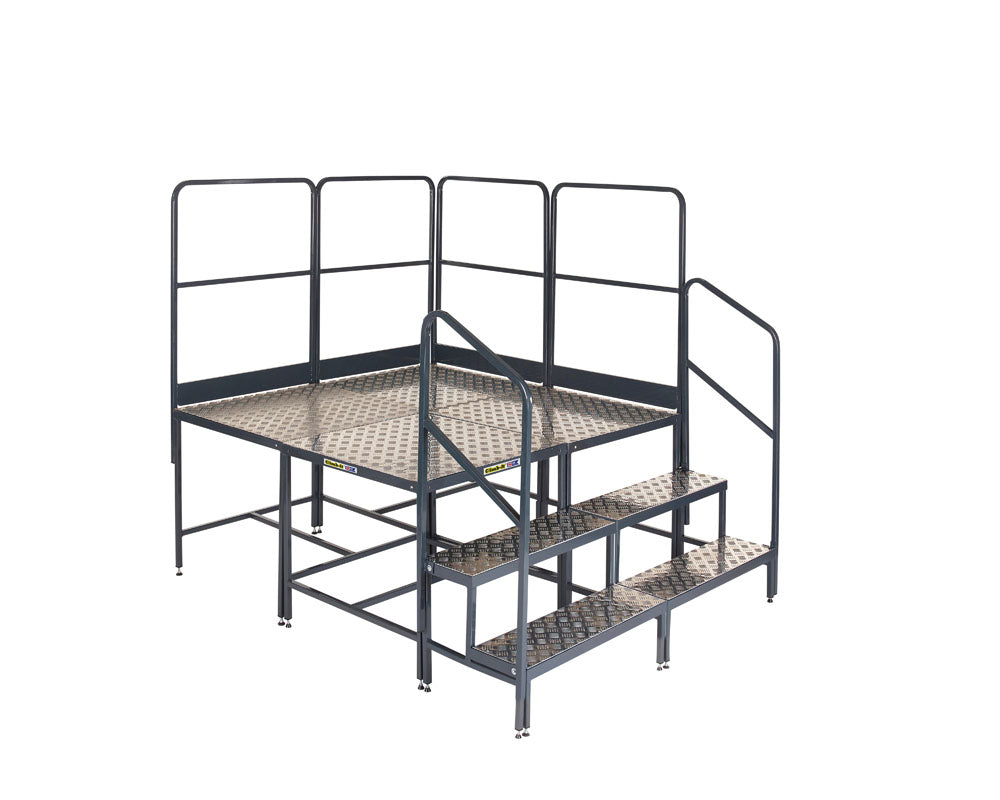 Climb-It UK Platform - Two Platforms Inline - BWP100X4SQG4