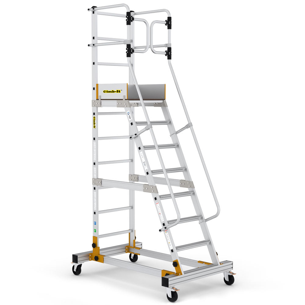 Climb-It Mobile Steps with Safety Gate - CAW508