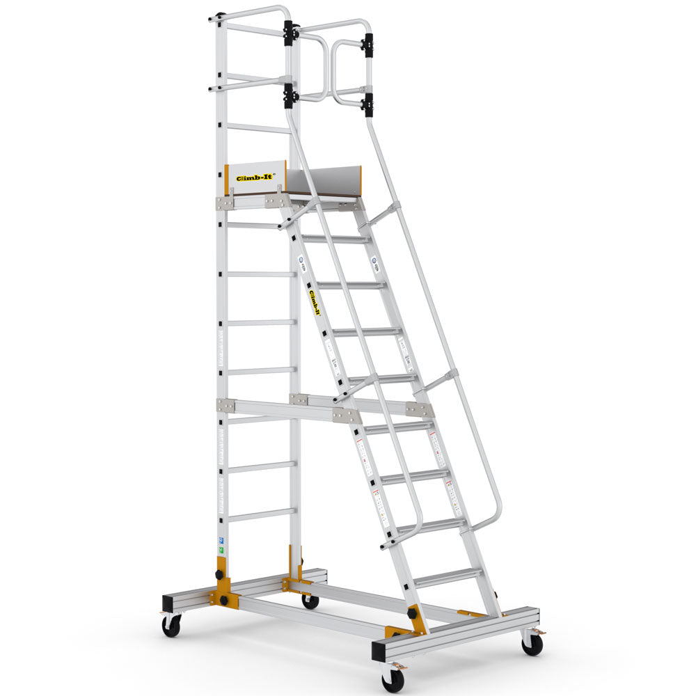Climb-It Mobile Steps with Safety Gate - CAW510