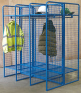 Wire Mesh Storage Compartments - Single Sided Unit - WML02Z