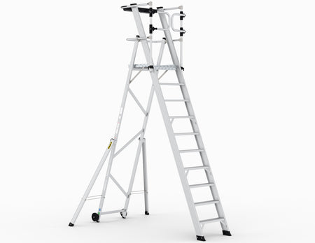 Climb-It Large Platform Folding Steps with Safety Gates - CAG310