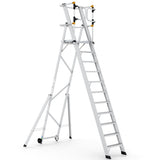 Climb-It Large Platform Folding Steps with Safety Gates - CAG311