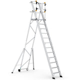 Climb-It Large Platform Folding Steps with Safety Gates - CAG312