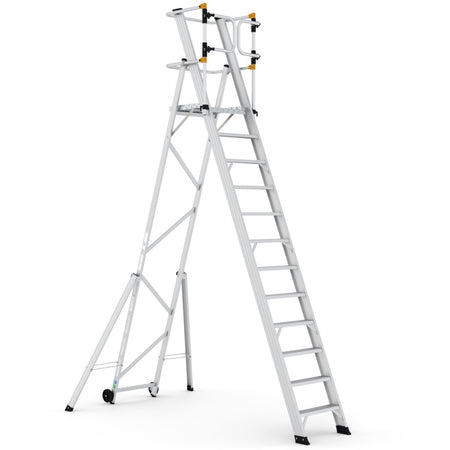 Climb-It Large Platform Folding Steps with Safety Gates - CAG312