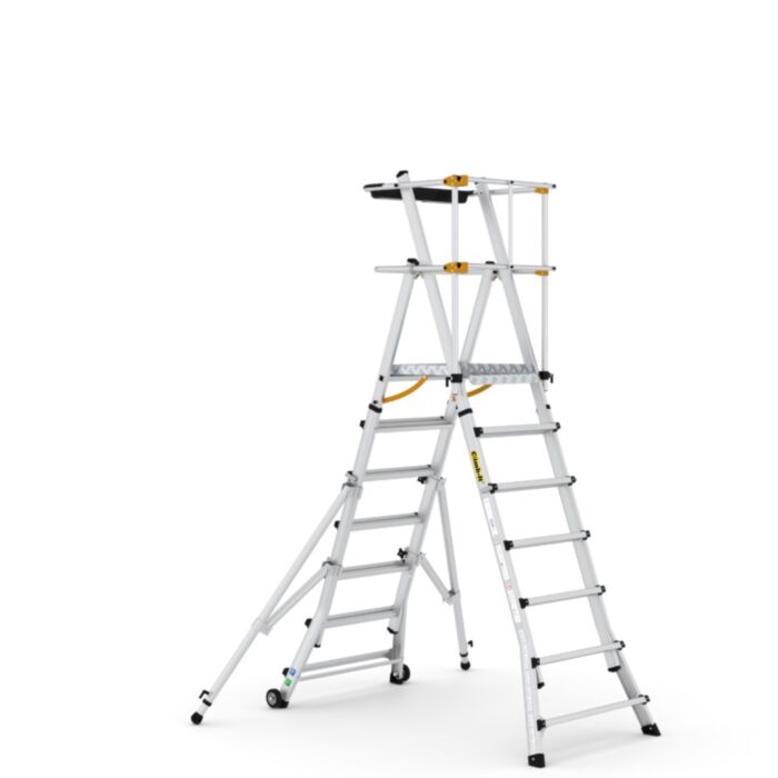 GPC Climb-It Folding Telescopic Large Platform Steps