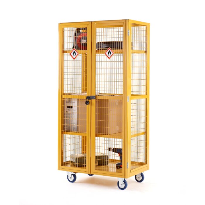 GPC Hazardous Distribution Cages with Doors